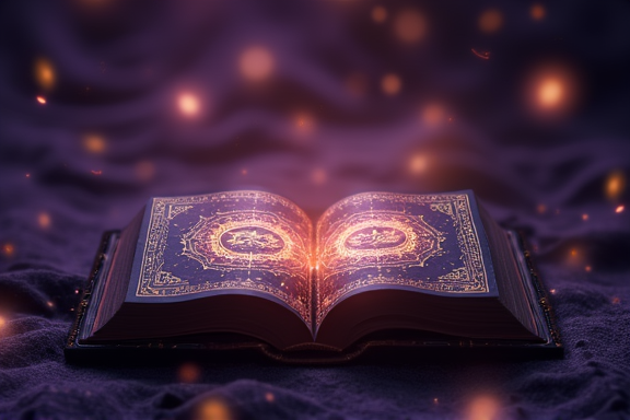 Mystical numerology symbols and cosmic elements with sacred geometry